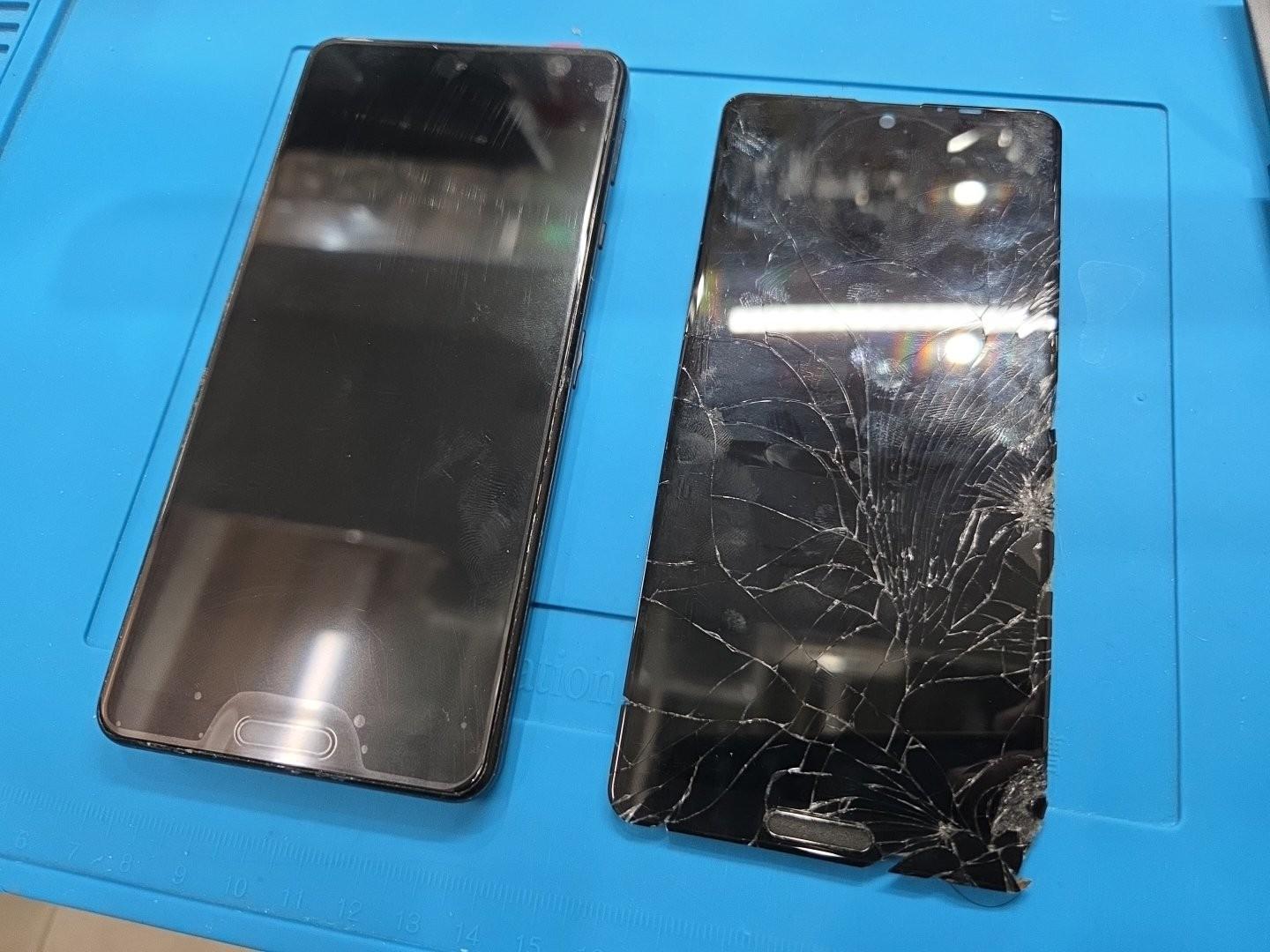 AQUOS sense4の画面修理を行いました！【スマホ修理工房 池袋P´パルコ本店】